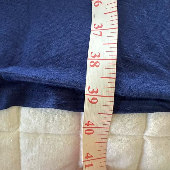 LULAROE Womens Dress Small Blue Red Carly Color Block Jersey Knit Casual Midi - Picture 11 of 11